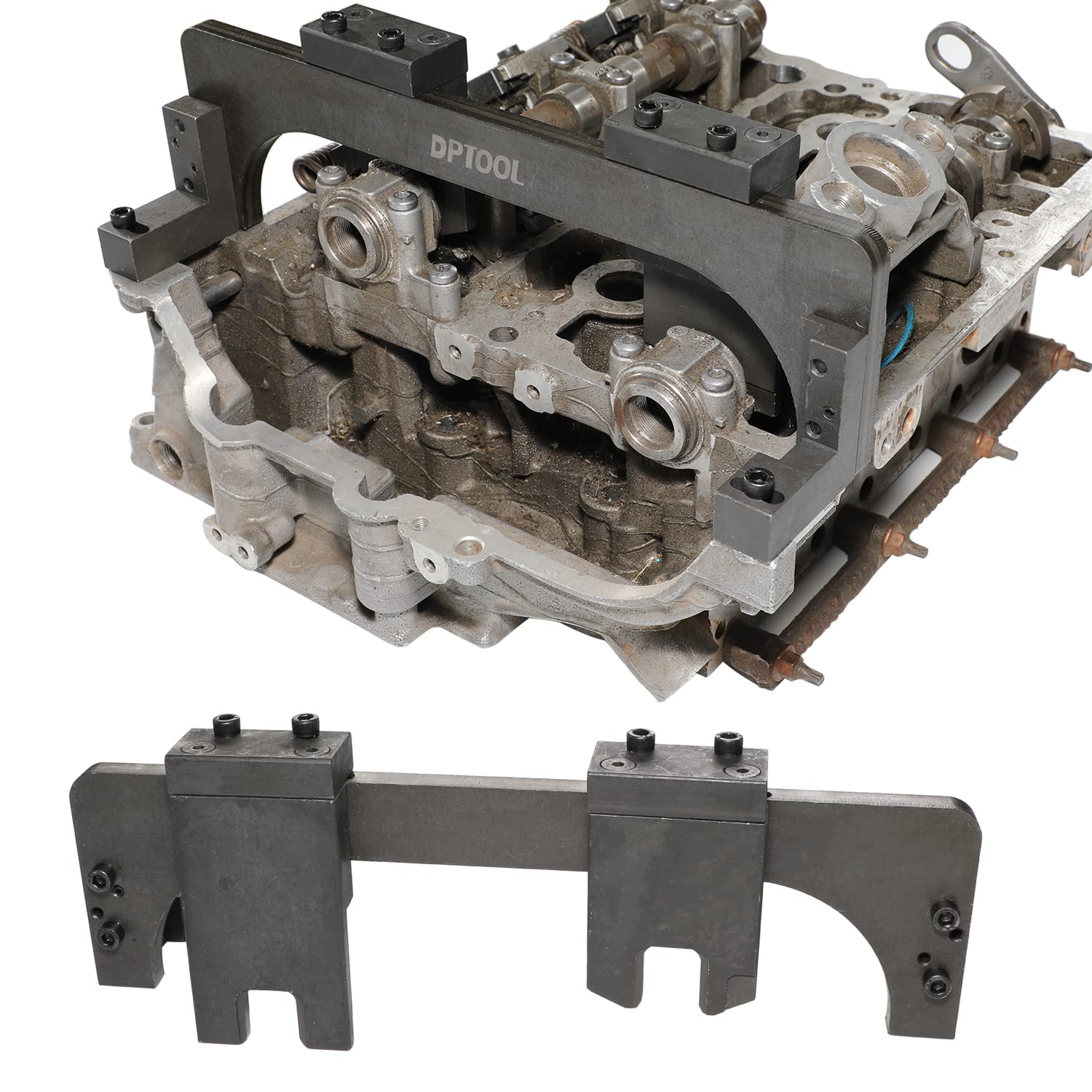 DPTOOL crankshaft barring tool detail enabling precise crank positioning