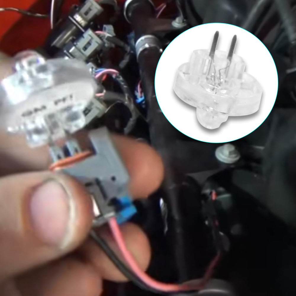 DPTOOL extension lead hooked to harness allowing safe observation from driver seat