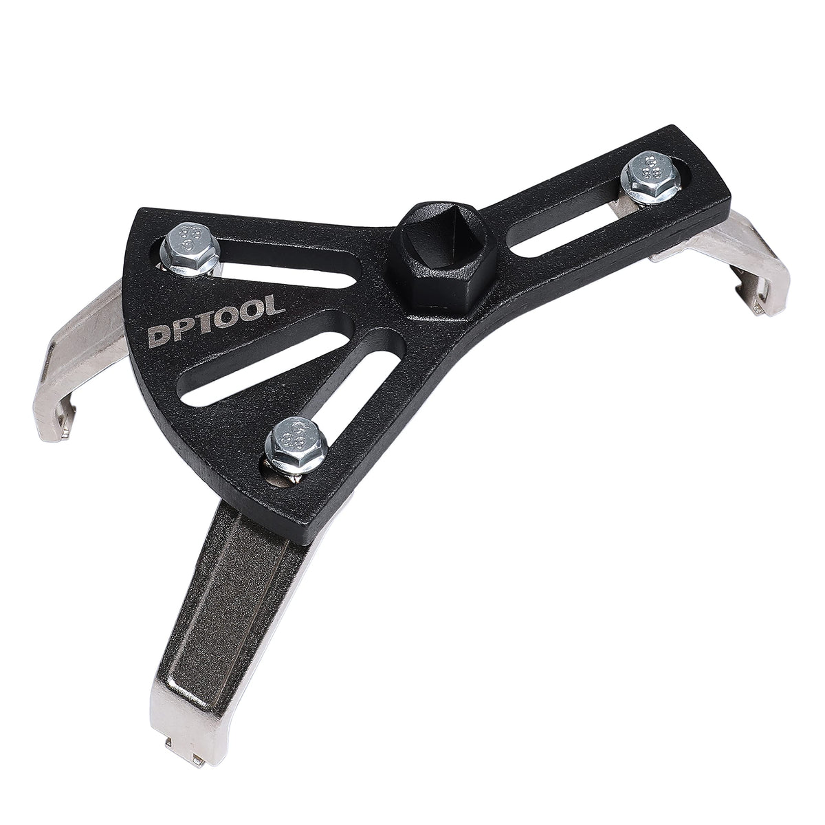 DPTOOL front view of removal and reinstall tool showing robust construction and benefit of easy ring turning