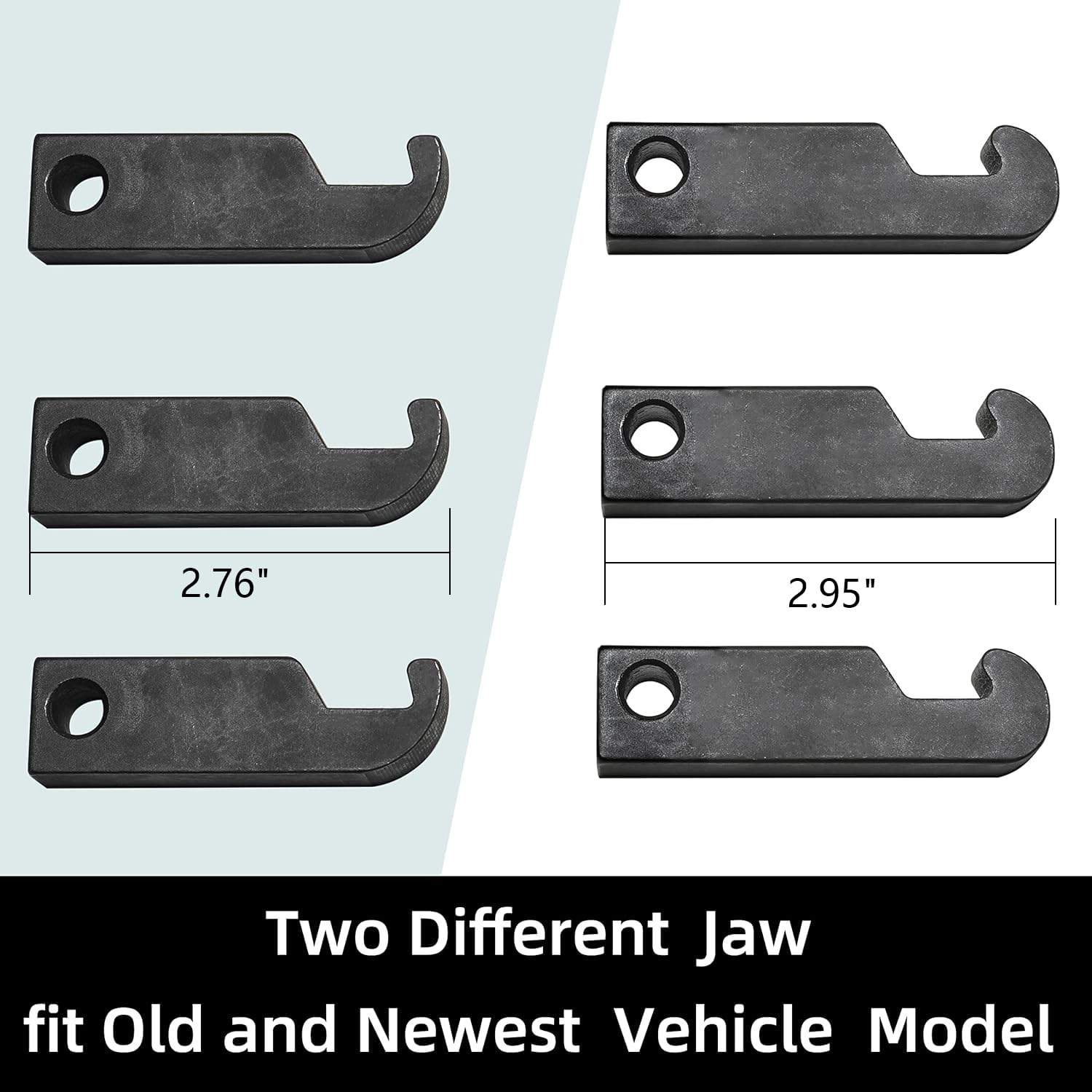 DPTOOL black-coated forcing screw and finish emphasizing corrosion resistance and durability