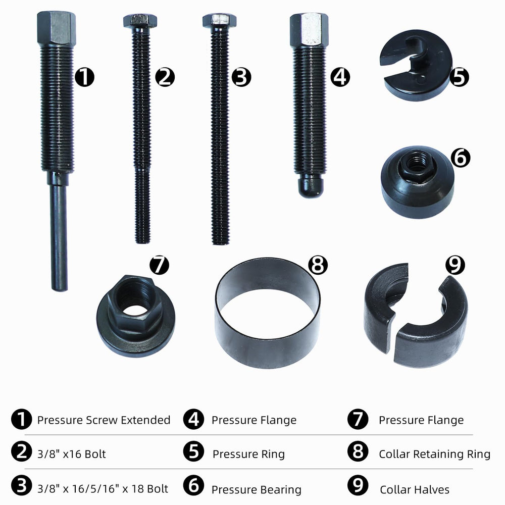 DPTOOL close-up of collar halves demonstrating secure fit and accurate centering benefit