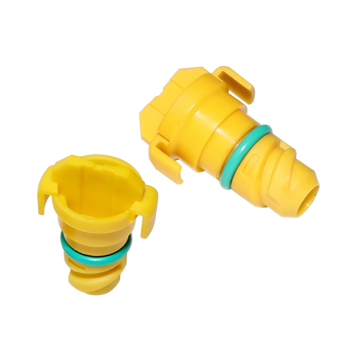 DPTOOL plug beside a tape measure illustrating compact size and correct fitment
