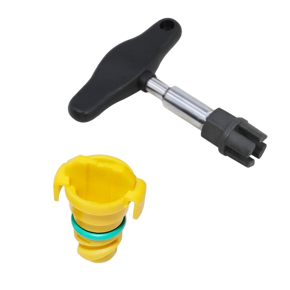 DPTOOL 3/8" drive removal handle and adapter displayed for easier plug removal