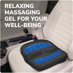 Dr. Scholl's close-up of molded wave gel top for cooling and gentle massage