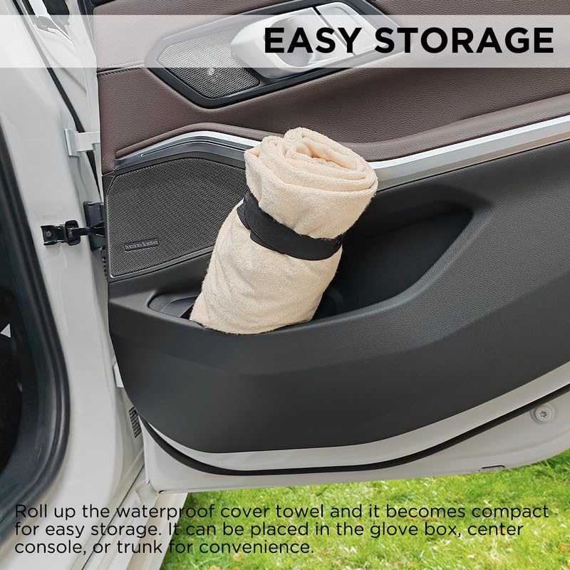 DREAMANIA rolled compact storage showing portability benefit