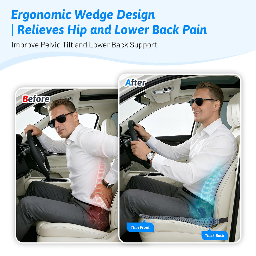 Dreamer Car installed in an SUV seat showing improved driver sightlines