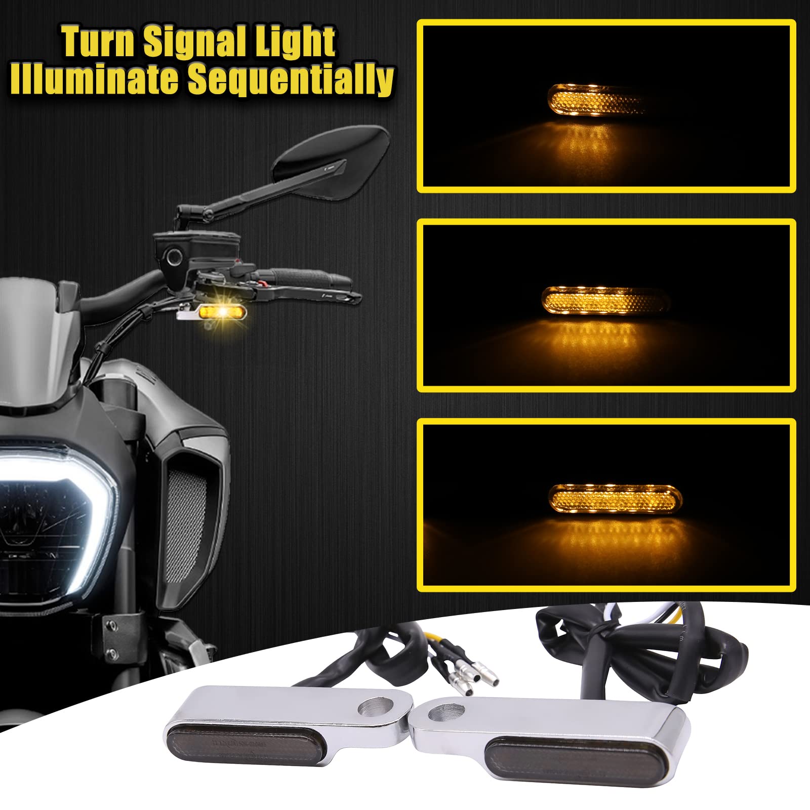 DREAMIZER close-up smoked lens protecting LEDs and improving durability