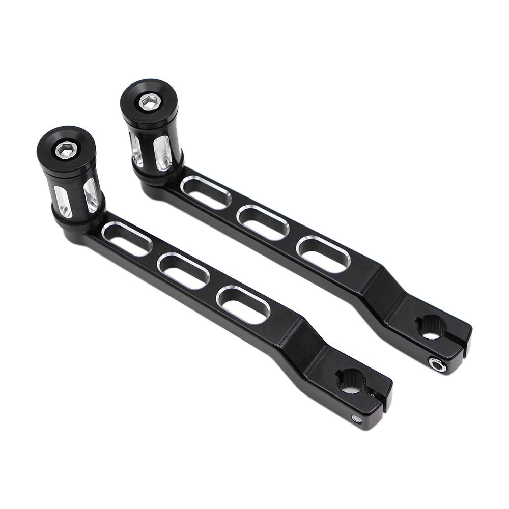 Dreamseek side profile of heel-toe lever demonstrating slim pivot for easier shifting
