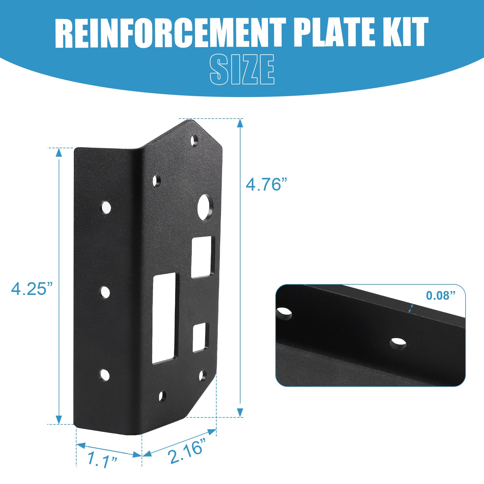 Drieaco plate next to ruler for scale to confirm correct sizing benefit