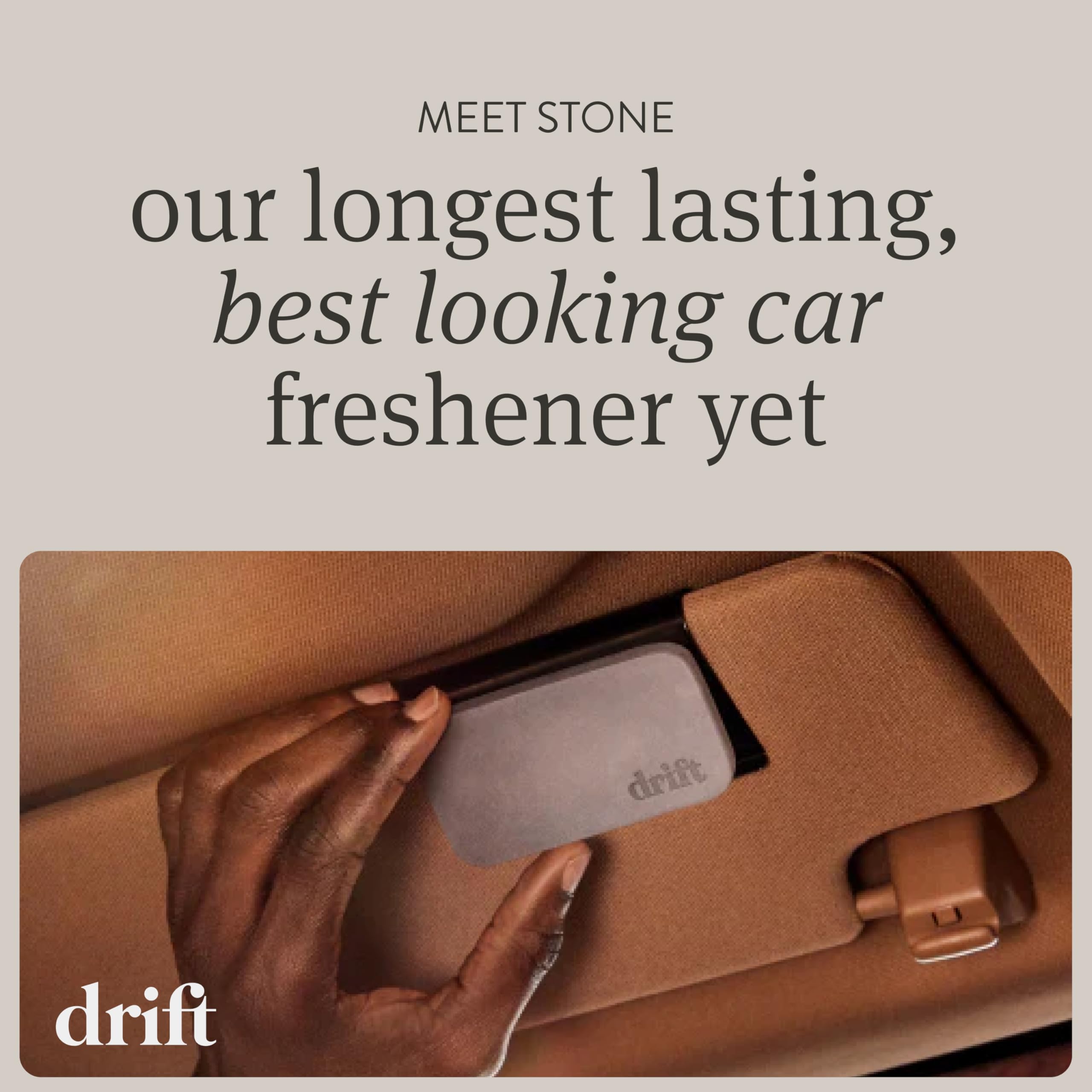 drift metal visor clip installed in car demonstrating secure magnetic attachment