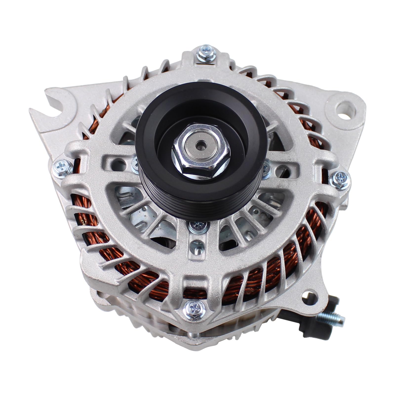DriveFix alternator label and spec sticker showing 150A rating for confidence