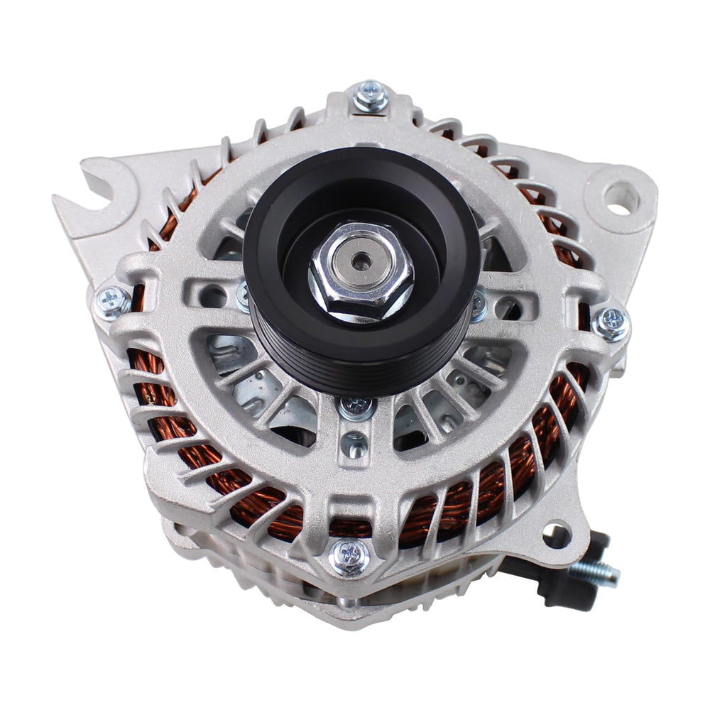 DriveFix alternator label and spec sticker showing 150A rating for confidence