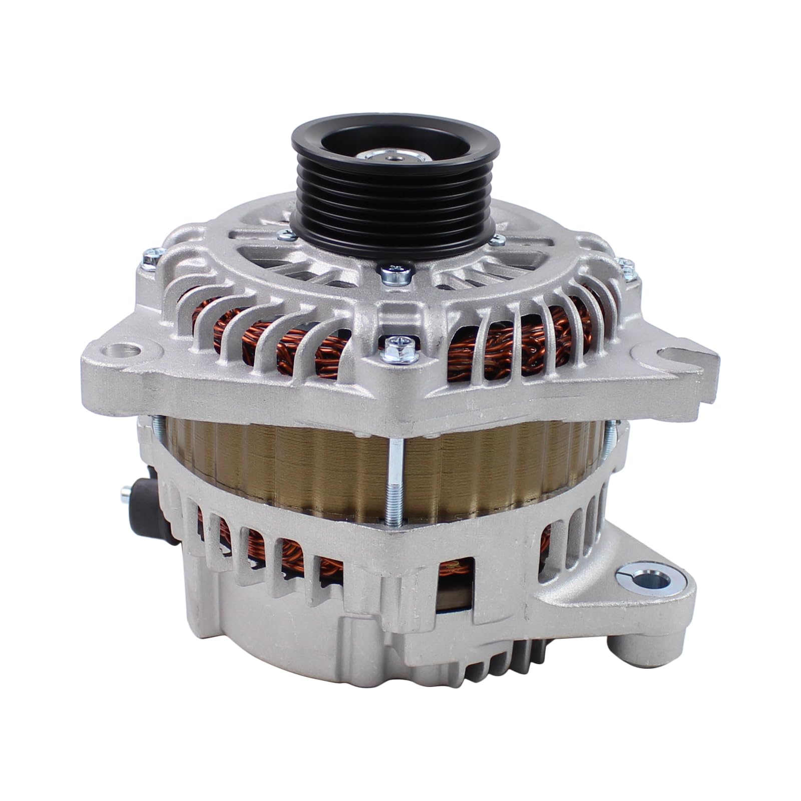 DriveFix alternator side mounts close-up highlighting secure OEM alignment