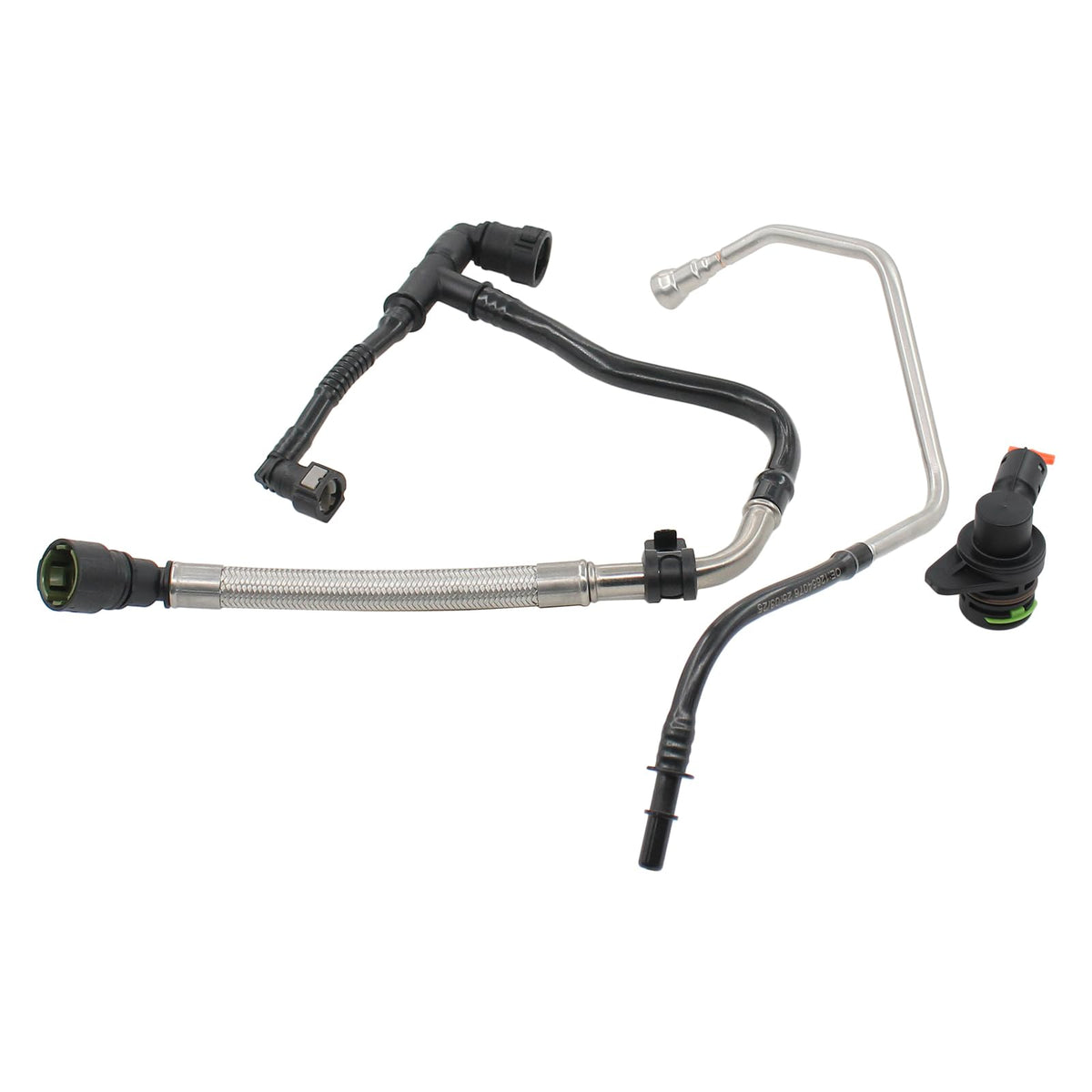 DriveFix front view of crankcase PCV tube assembly showing complete fitment benefits