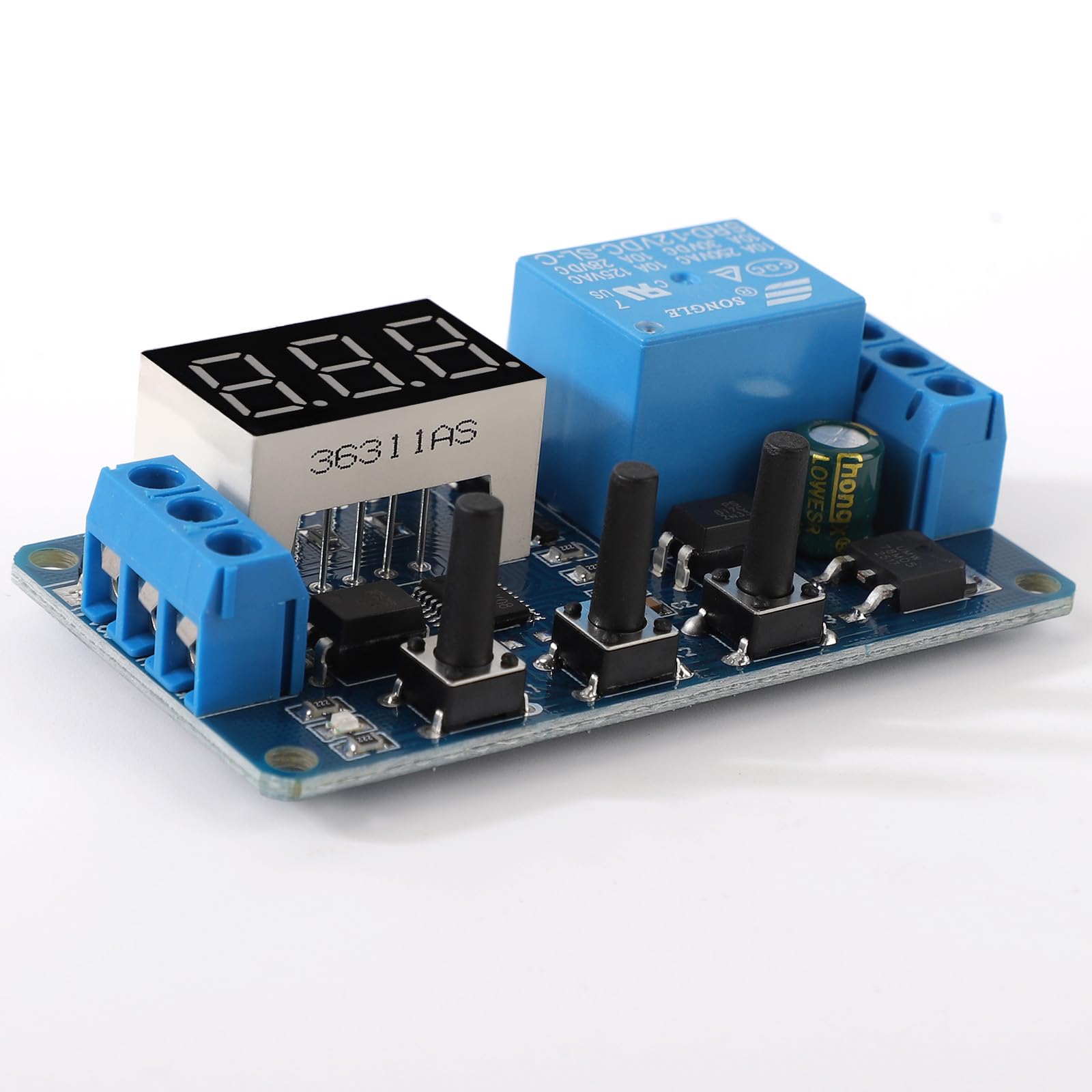 DROK installed on a control board demonstrating integration benefit