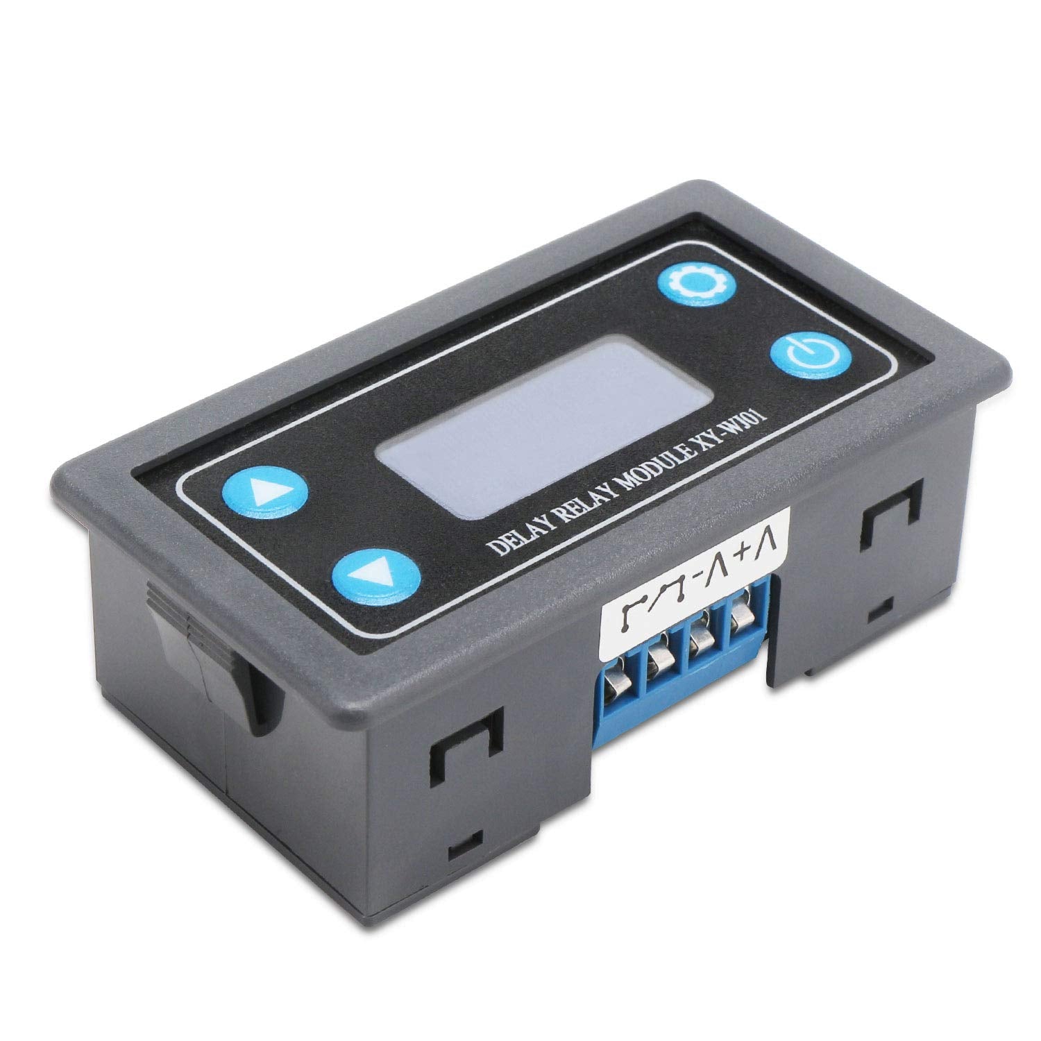 DROK relay switching an AC load in-use showing reliable control of appliances