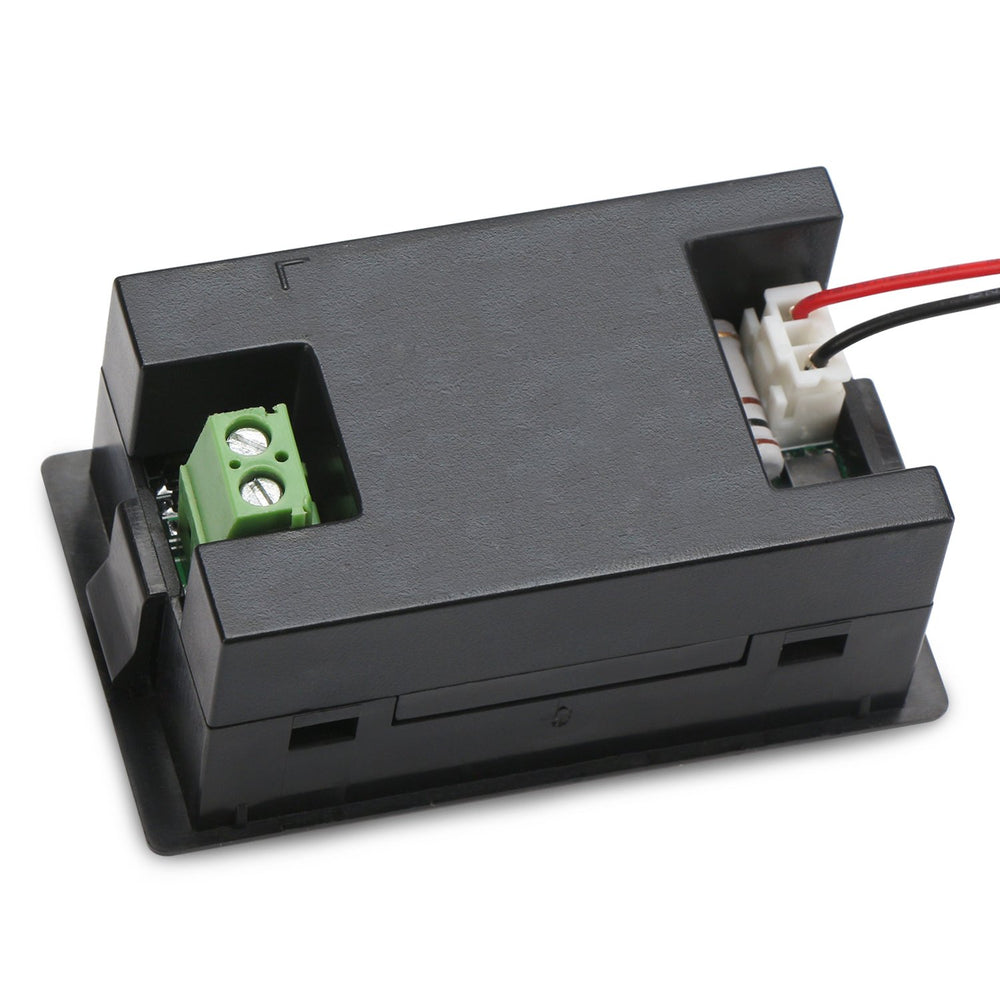 DROK size comparison in hand illustrating compact scale and easy retrofit