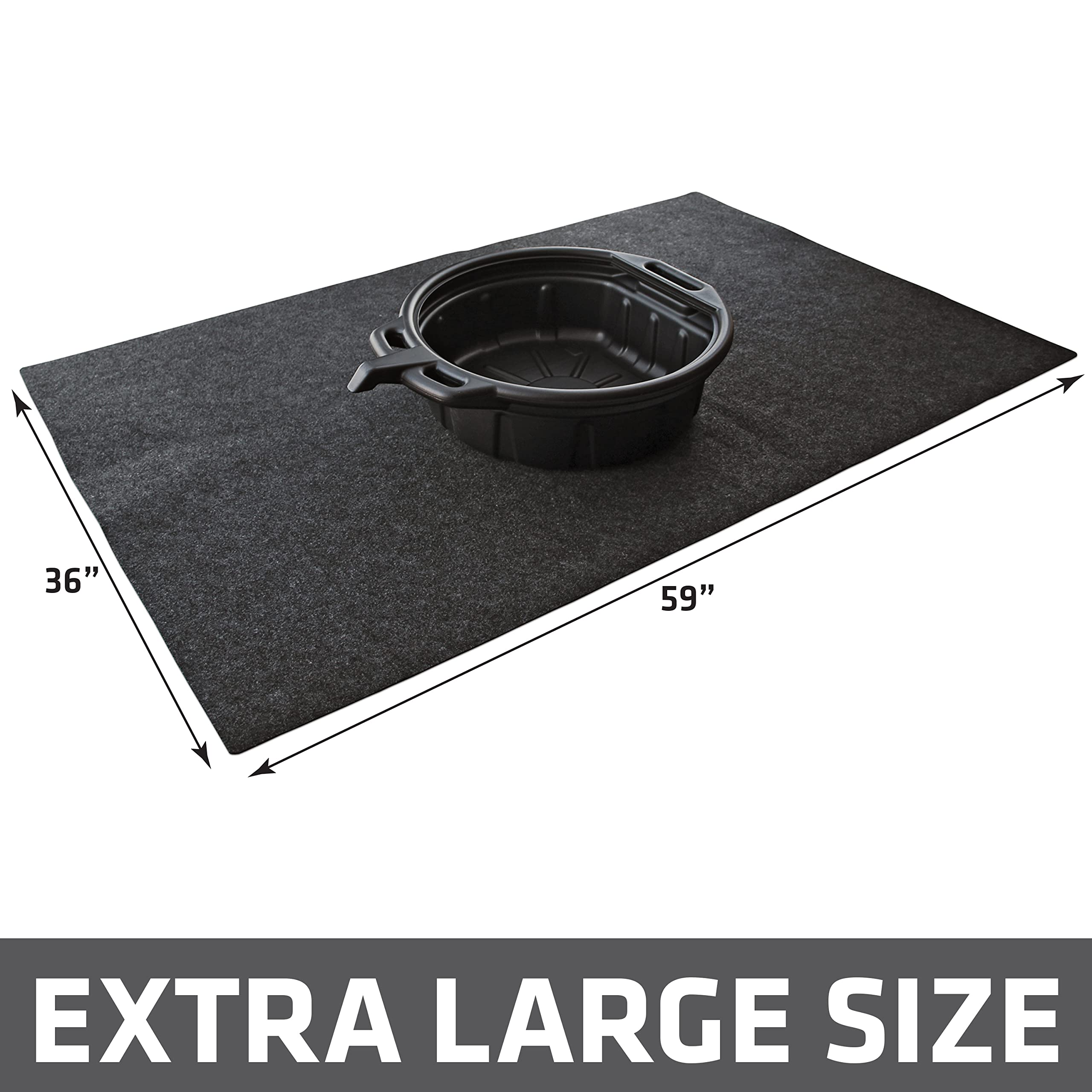Drymate beside tools to show size and coverage benefit