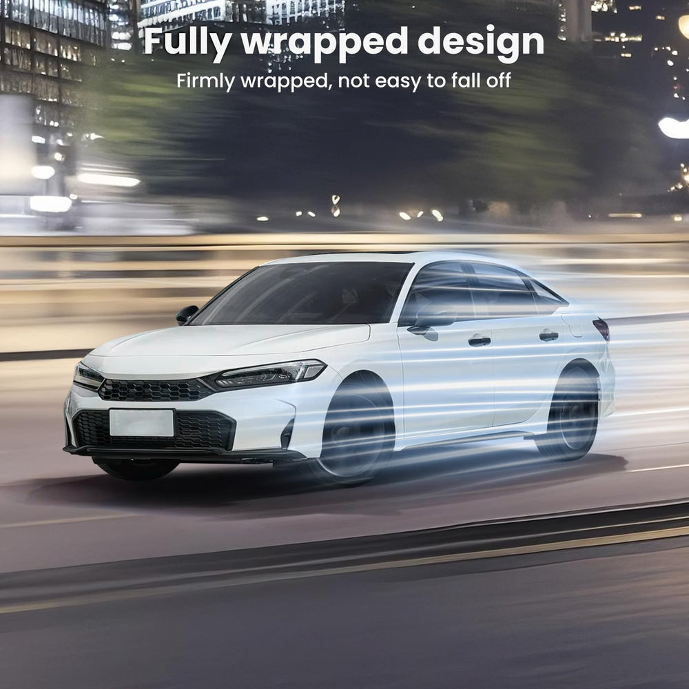 Drytuns lifestyle street view on parked Honda showing visual impact