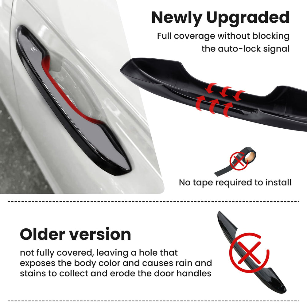 Drytuns side profile handle showing flush fit and paint protection