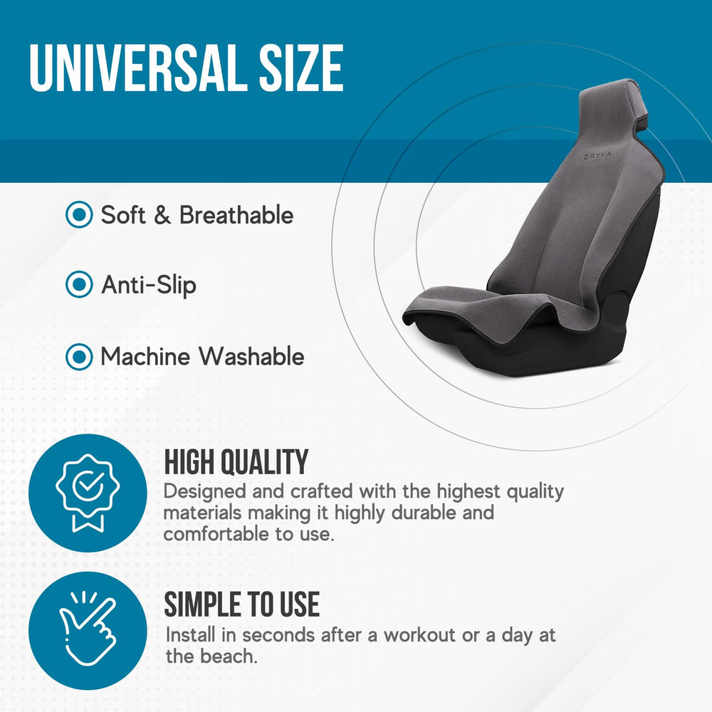 Dryva folded storage in gym bag illustrating compact portability
