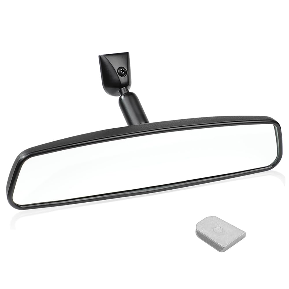 DSkoiph front view mirror showing wide reflective surface for improved rear sight