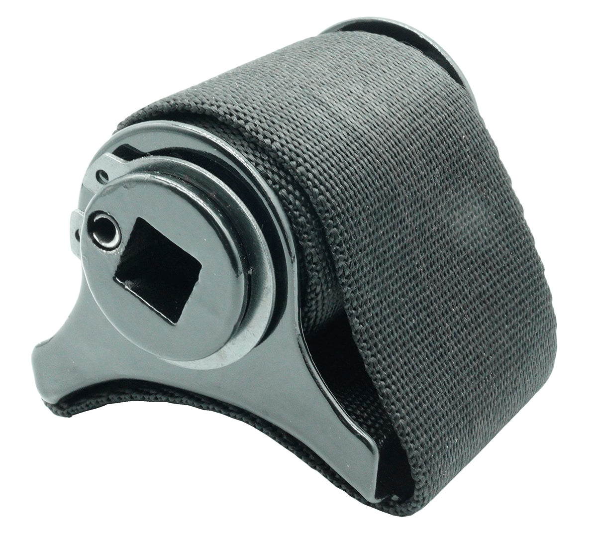 Dsnaduo front view of strap wrench showing fit and durable handle ease of use