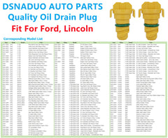 Dsnaduo green sealing washer visible on plug for reliable oil leak prevention