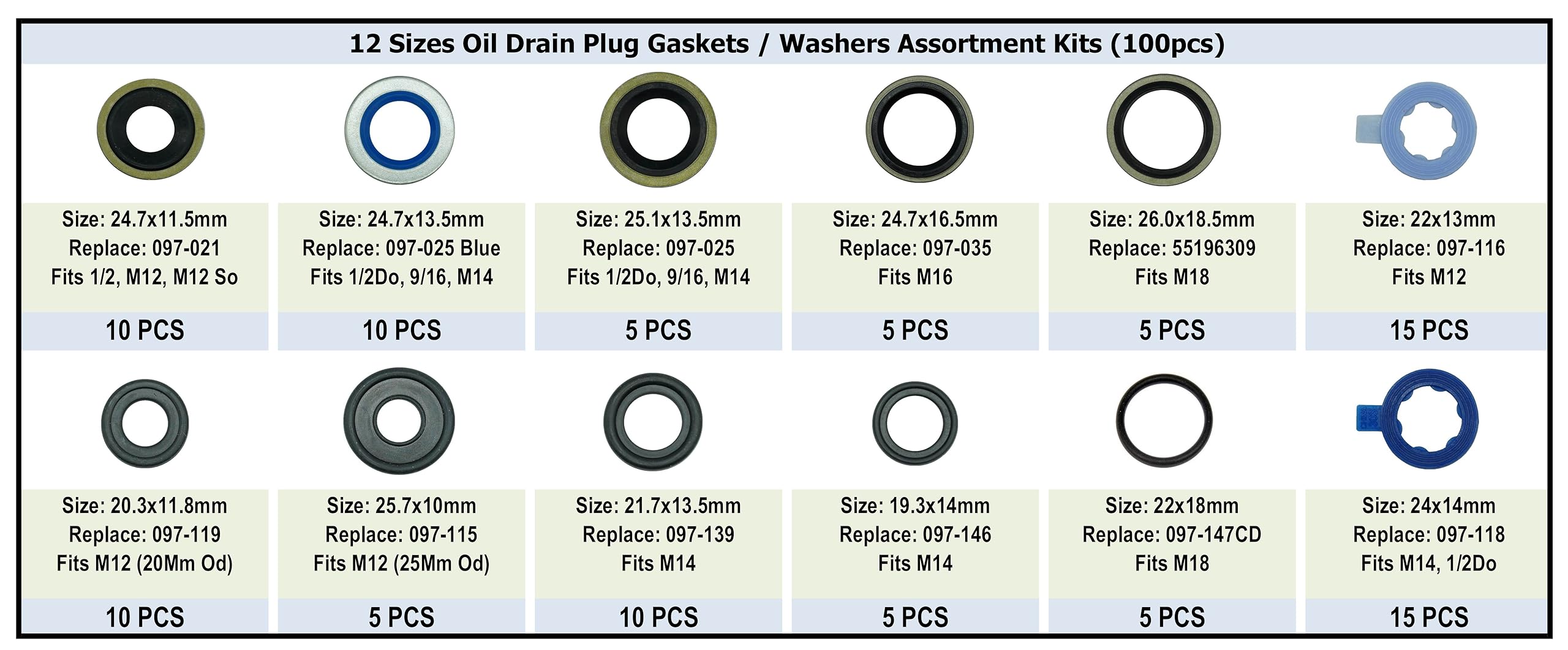 Dsnaduo organizer box open with separated compartments for quick part access