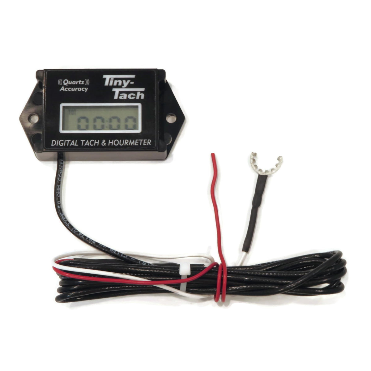 DTI Tiny Tach TT2B front display showing clear hour and RPM readout for quick checks