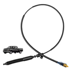 Dtomi front view of shift cable showing full assembly and fit benefit
