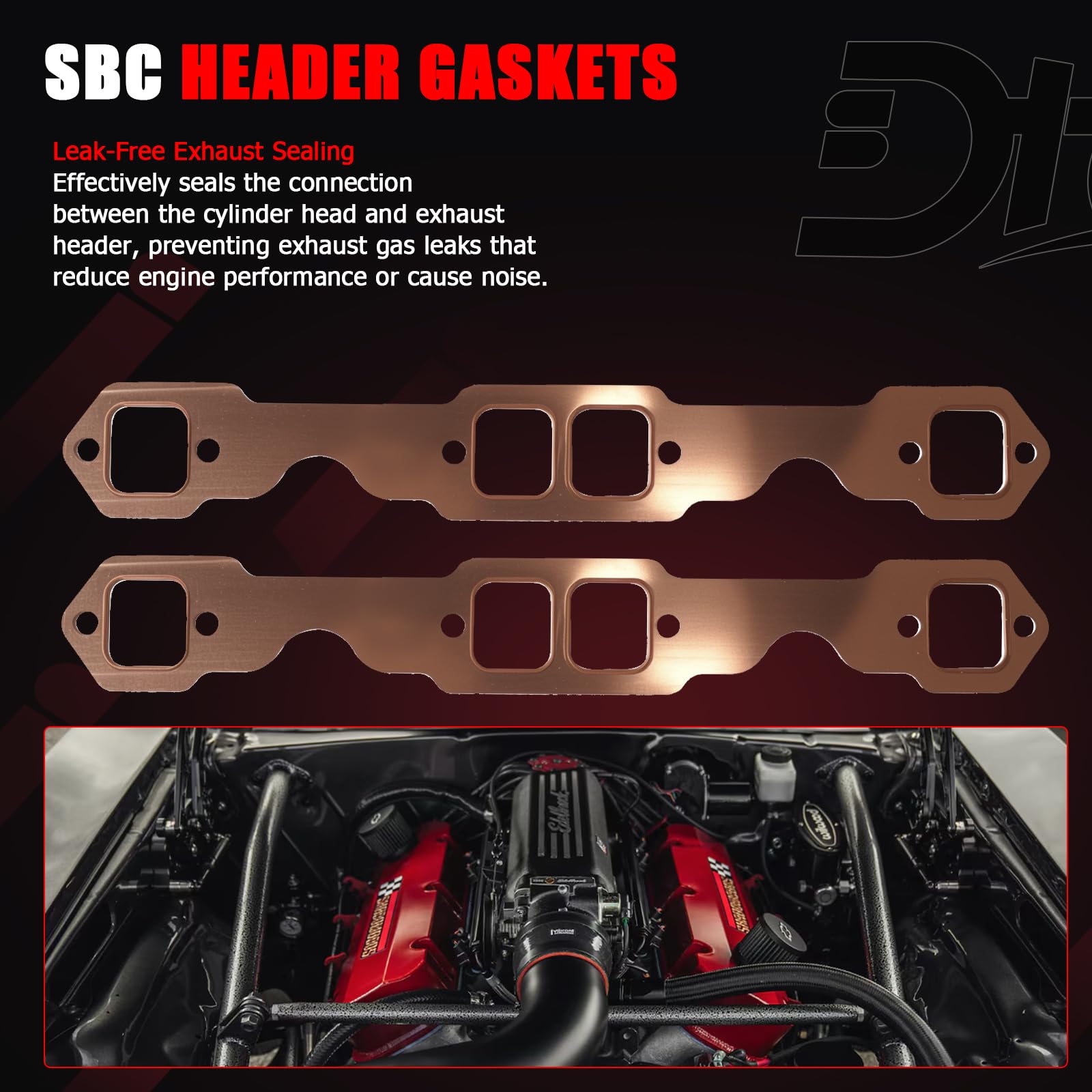 Dtomi gasket beside ruler showing dimensions for correct fit benefit