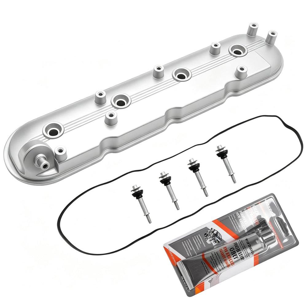 Dtomi valve cover front view showing fitment and OEM-style appearance benefit
