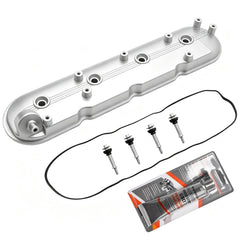 Dtomi valve cover front view showing fitment and OEM-style appearance benefit