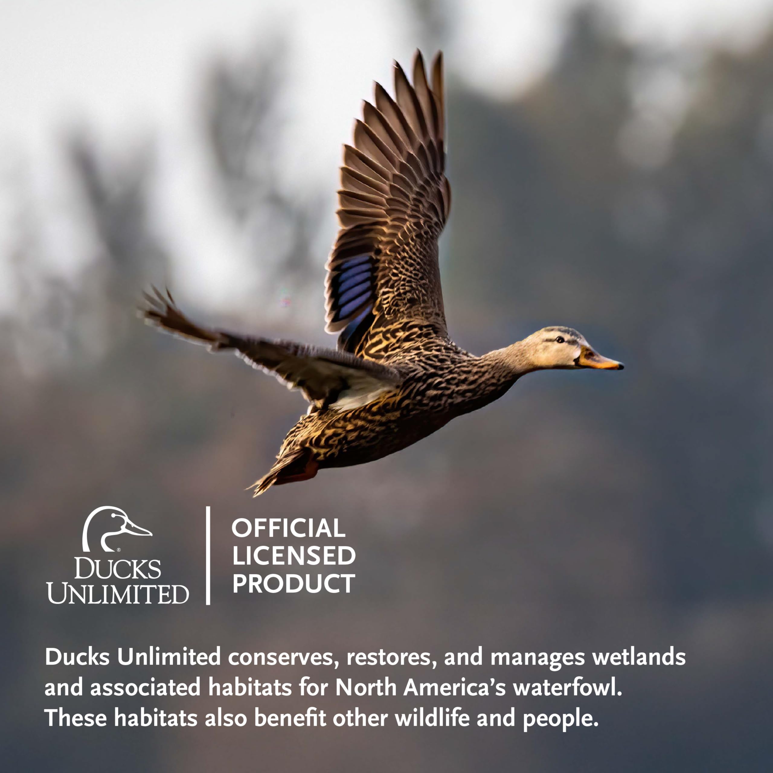 Ducks Unlimited seat cover in outdoor-themed vehicle interior adding rugged aesthetic
