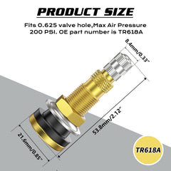Dueilgo TR618A close-up of threaded top showing secure connection benefit