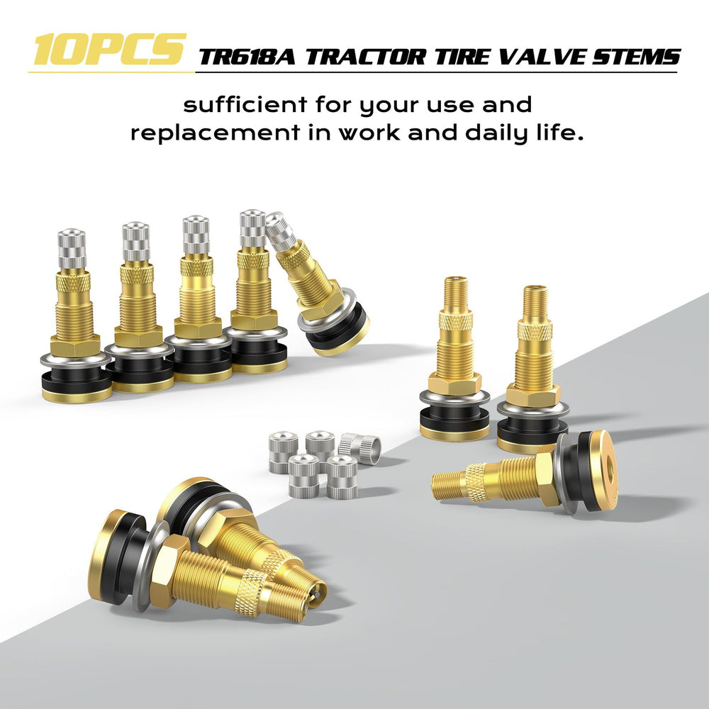 Dueilgo TR618A ten-piece pack laid out for easy fleet replacement benefit