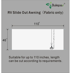 Dulepax detail of sewn polycord channel ready to slide into rolltube for easy install