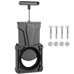 DUMPMAN front view of 3-inch valve showing compact design and easy replacement