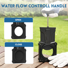 DUMPMAN leak-proof gasket detail ensuring a secure sewer seal