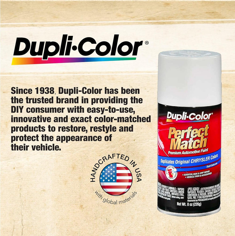Dupli-Color matte bronze finish texture close-up showing chip resistance