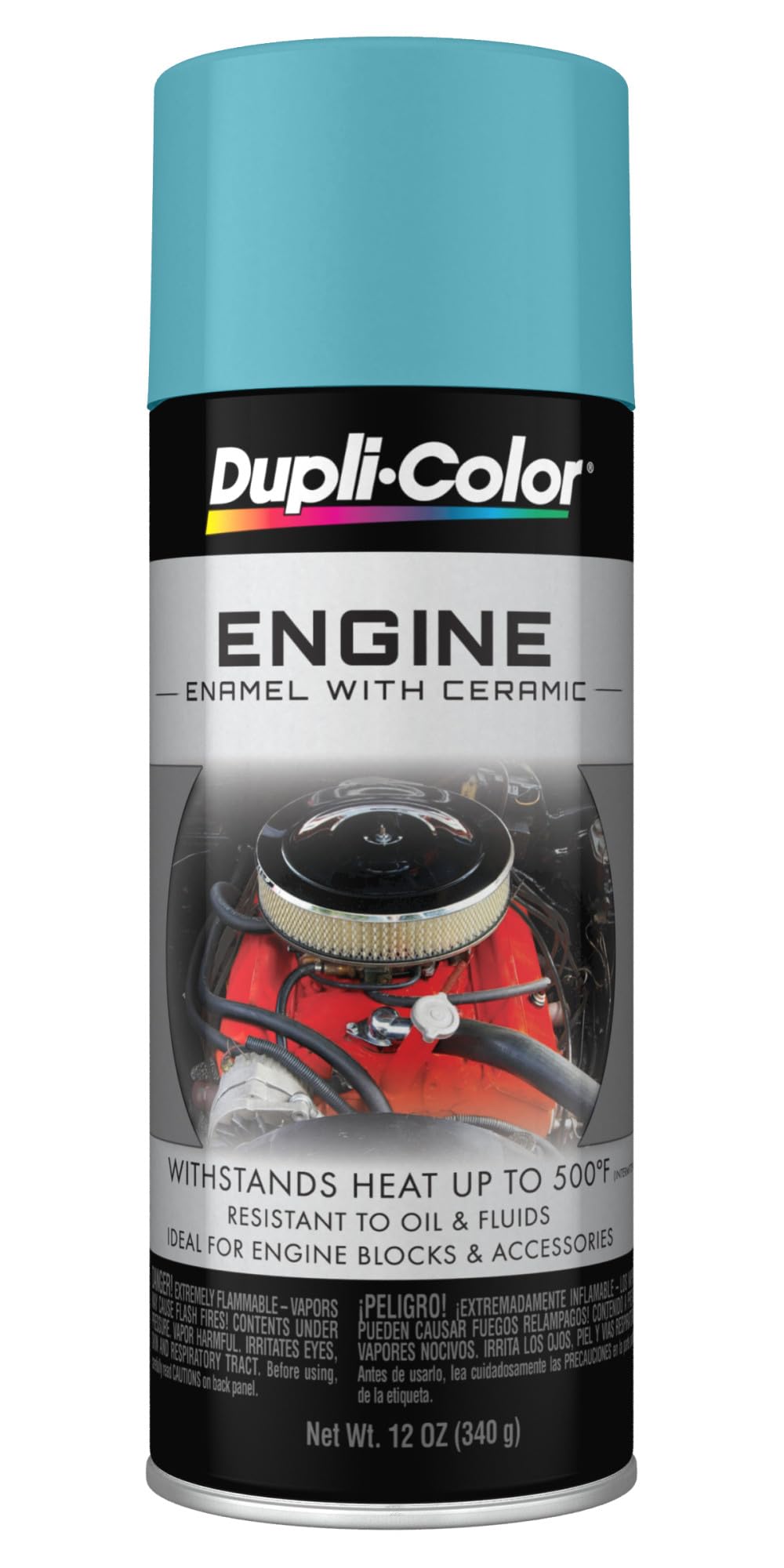 Dupli-Color Pontiac Blue front can showing product and color for easy identification