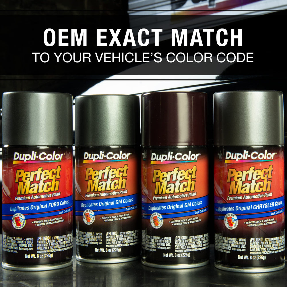 Dupli-Color 8 oz can in hand to show scale and convenient portable size