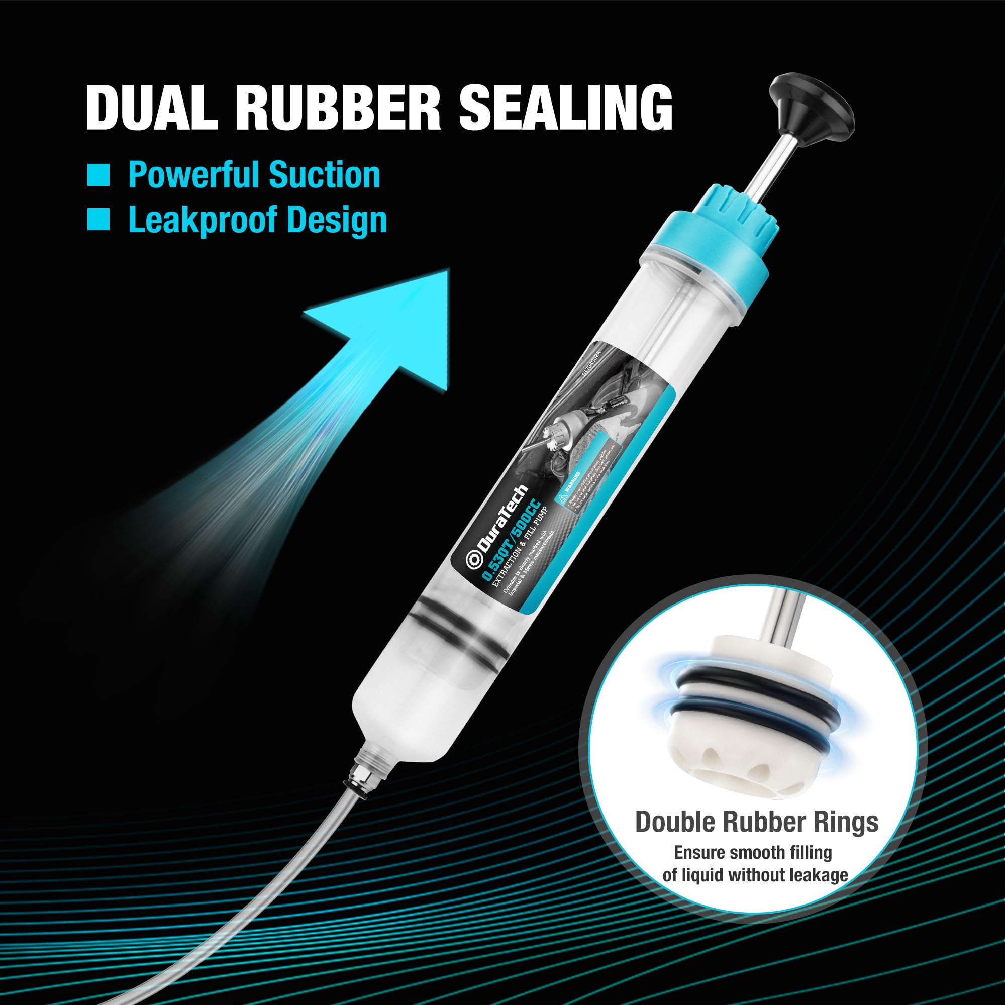 DURATECH alternate copper adapter and metal connector for secure fittings