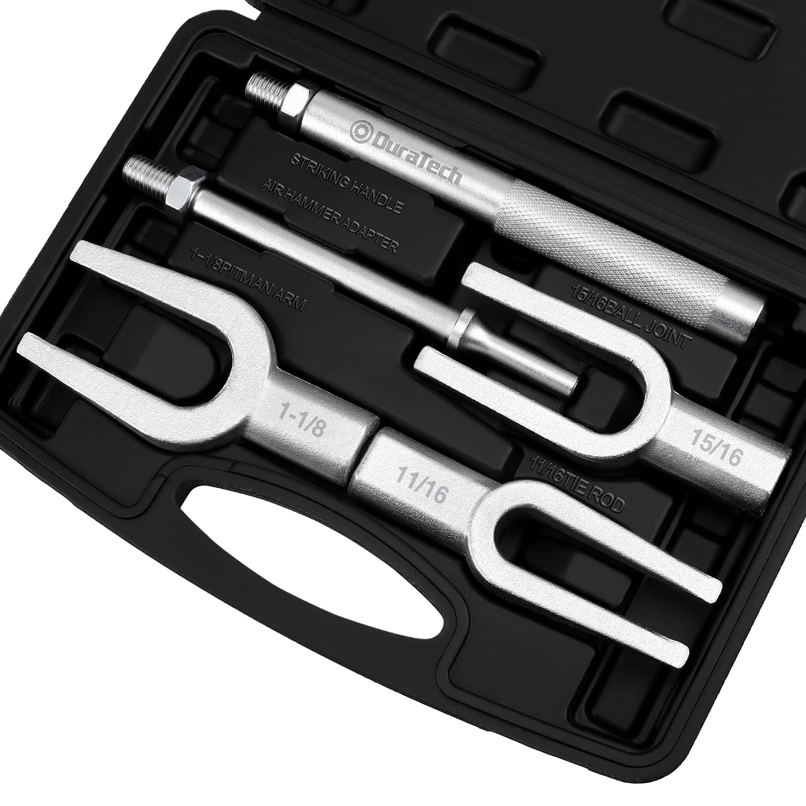 DURATECH front packaging showing complete 5-piece separator set and case benefit
