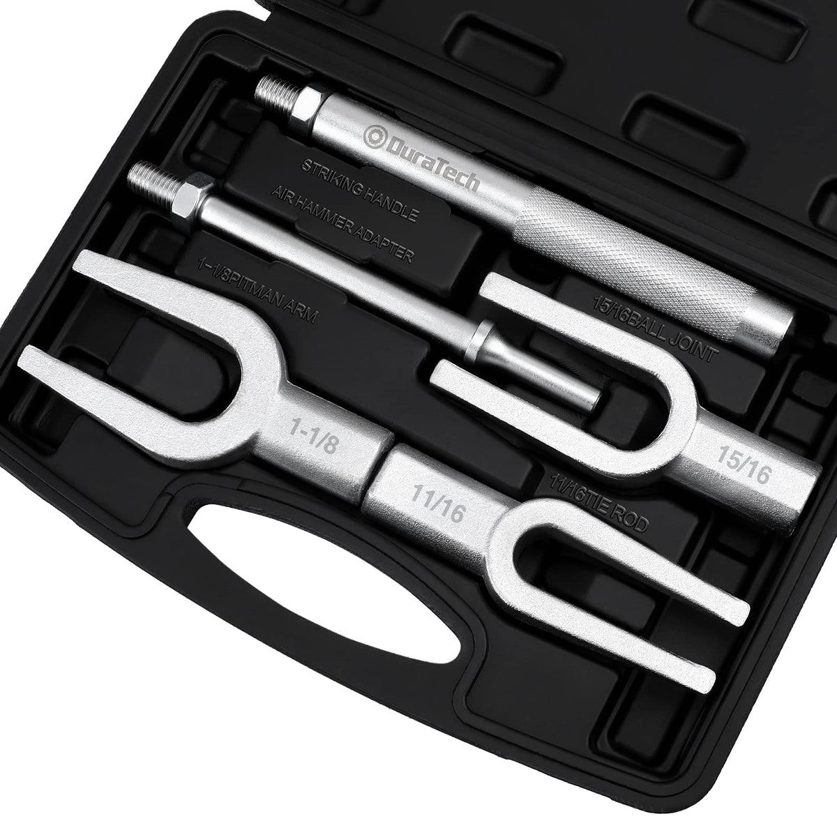 DURATECH front packaging showing complete 5-piece separator set and case benefit