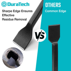 DURATECH three blade sizes laid out, quick selection benefit