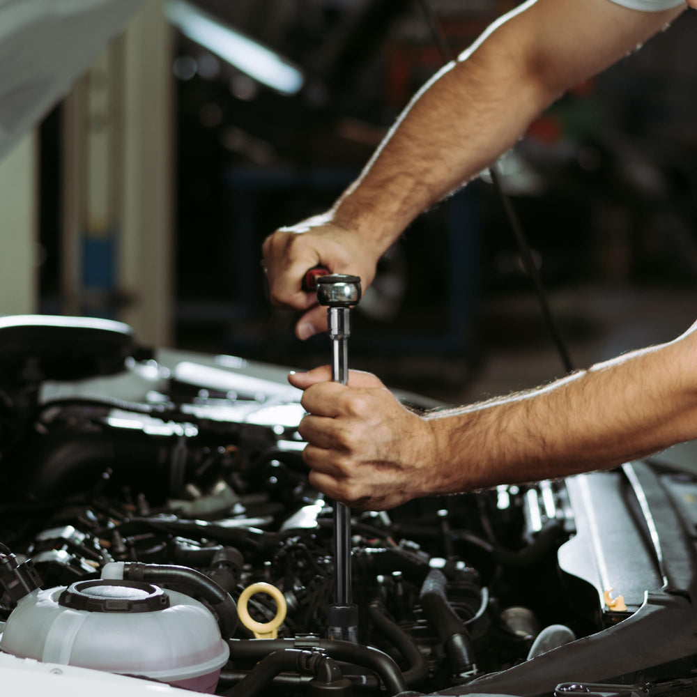 DURATECH set staged on a workbench portraying professional repair-ready convenience