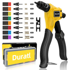 Duratl front case open showing organized kit for easy transport and quick access