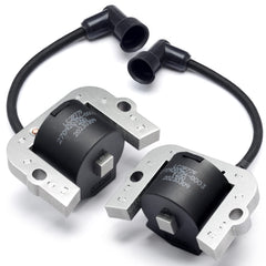 Dusledel front view ignition coil showing mounting holes and connector, ensures exact fit